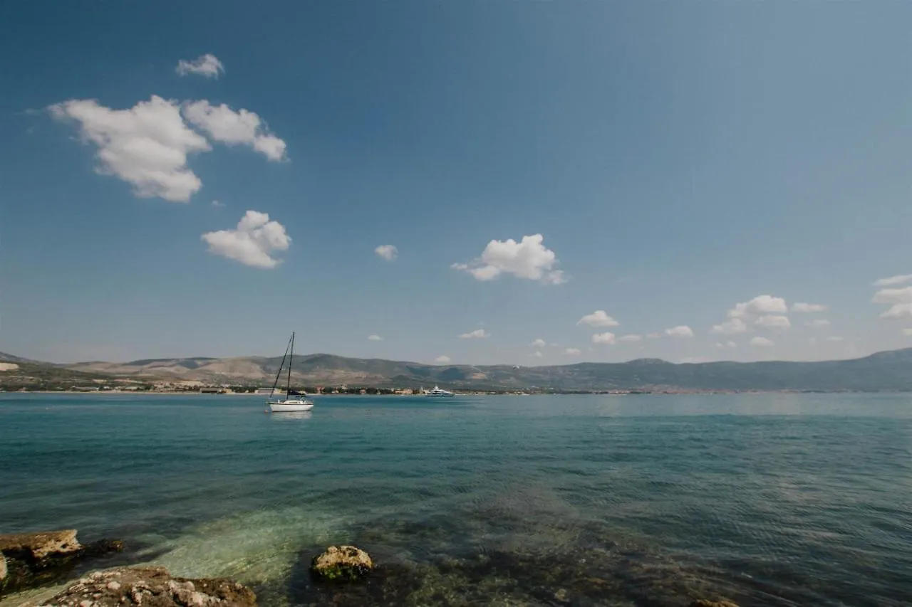 Apartment Spacious Apt With Big Patio Terrace&Great Sea View Trogir Croatia